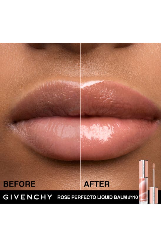 Shop Givenchy Rose Perfecto Liquid Lip Balm In 110 Mikly Nude