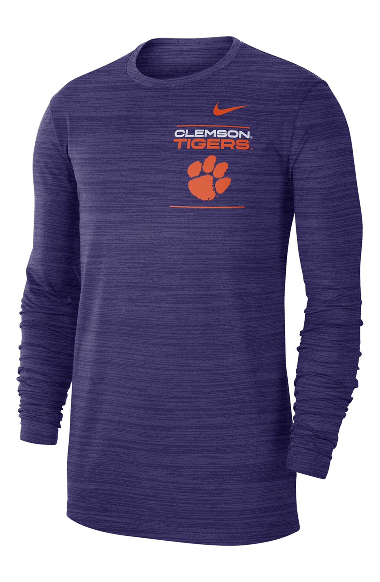 clemson men's long sleeve t shirt