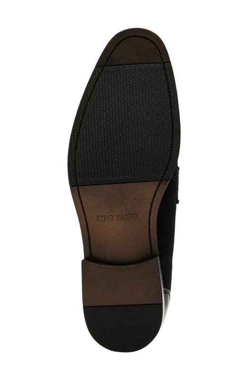 Shop Steve Madden Eathon Loafer In Black/black