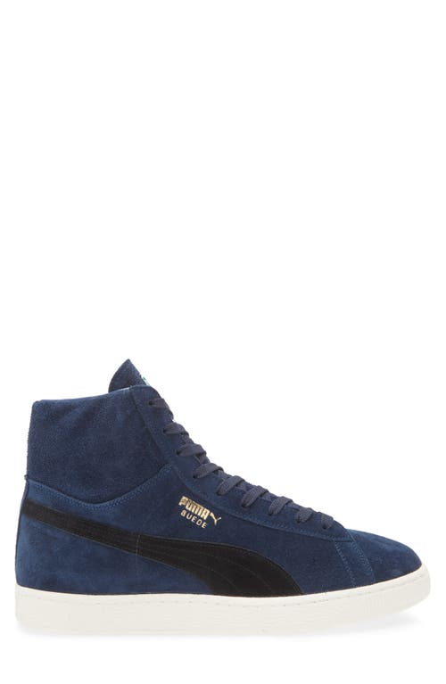 Shop Puma X Noah Classic Mid Top Sneaker In Elektro Blue-new Navy