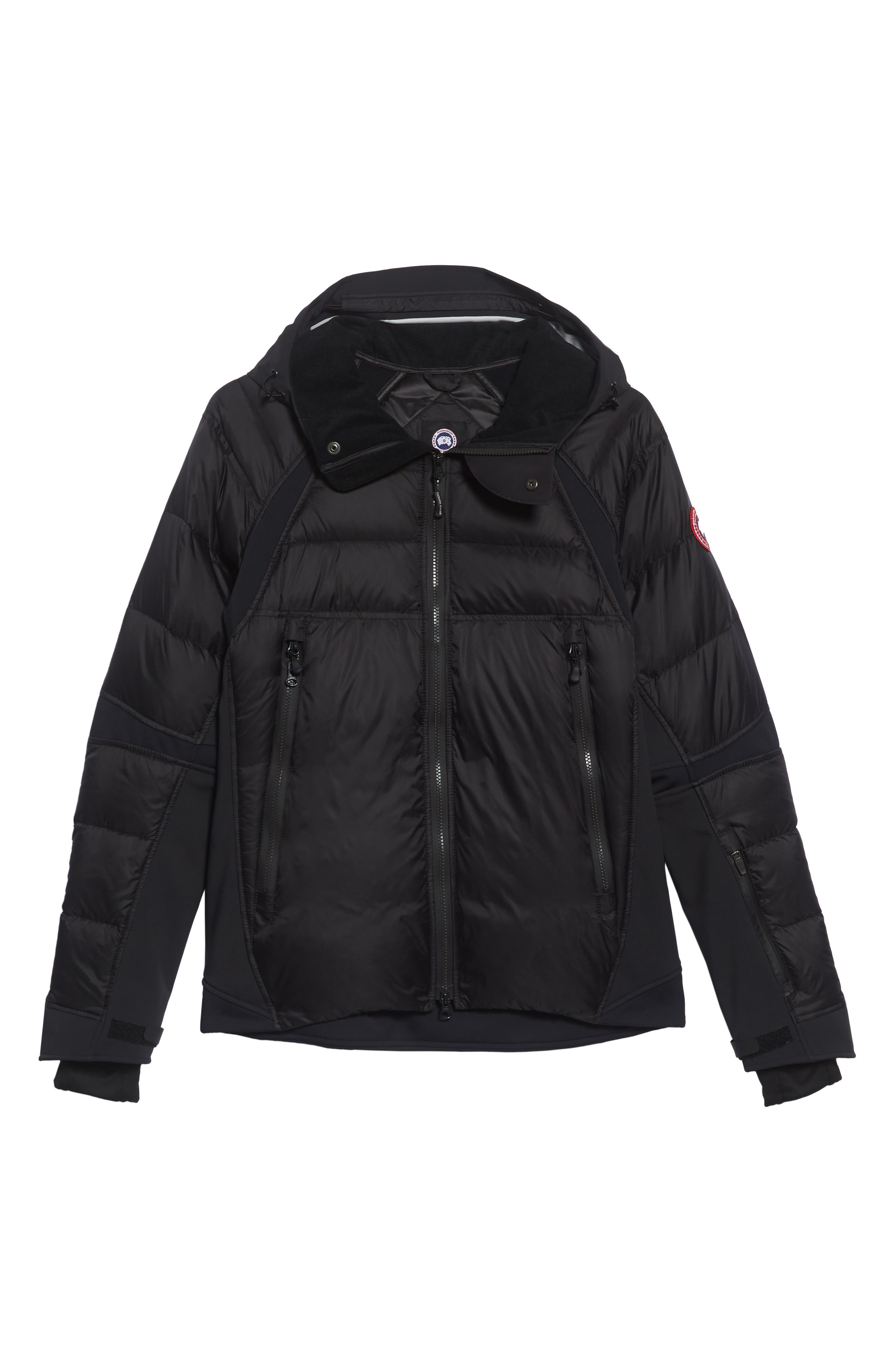 canada goose hybridge sutton waterproof 800-fill power down jacket