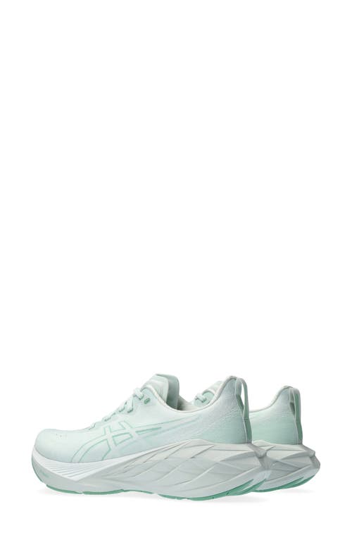 Shop Asics ® Novablast 4 Running Shoe In Pale Mint/white