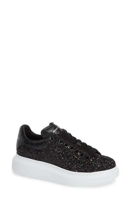 Shop Alexander Mcqueen Oversized Sneaker In Black/black