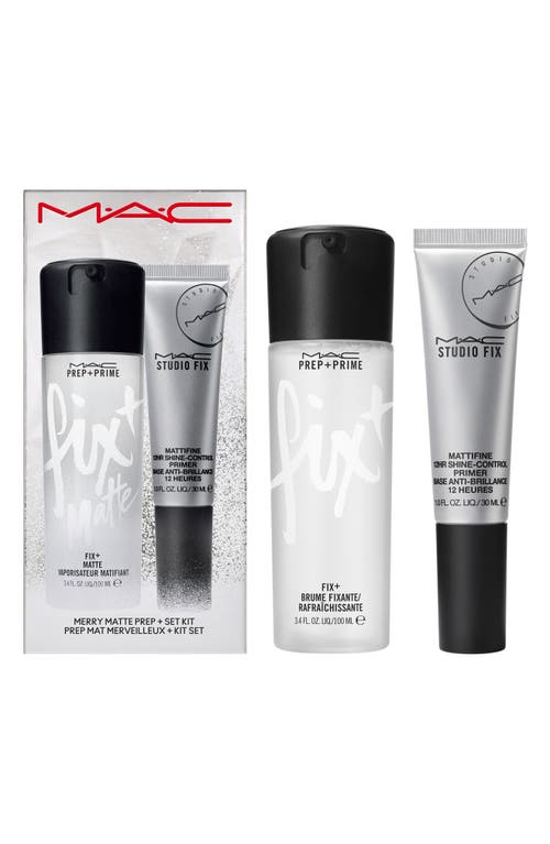 MAC Cosmetics Merry Matte Prep + Set Set (Limited Edition) $66 Value