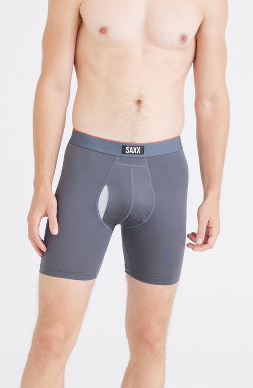 Saxx Assorted 3-pack Slim Fit Multi-sport Mesh Boxer Briefs In Sunset Red/turbulance/black
