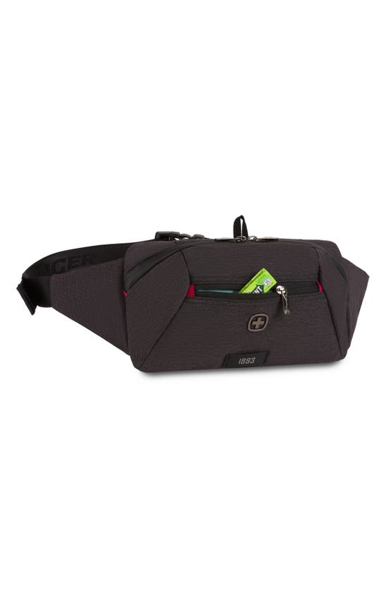 Shop Swissgear Wenger 8 Tablet Belt Bag In Dk Grey
