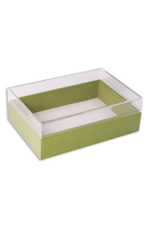 Arno Storage Valet in Lime Green