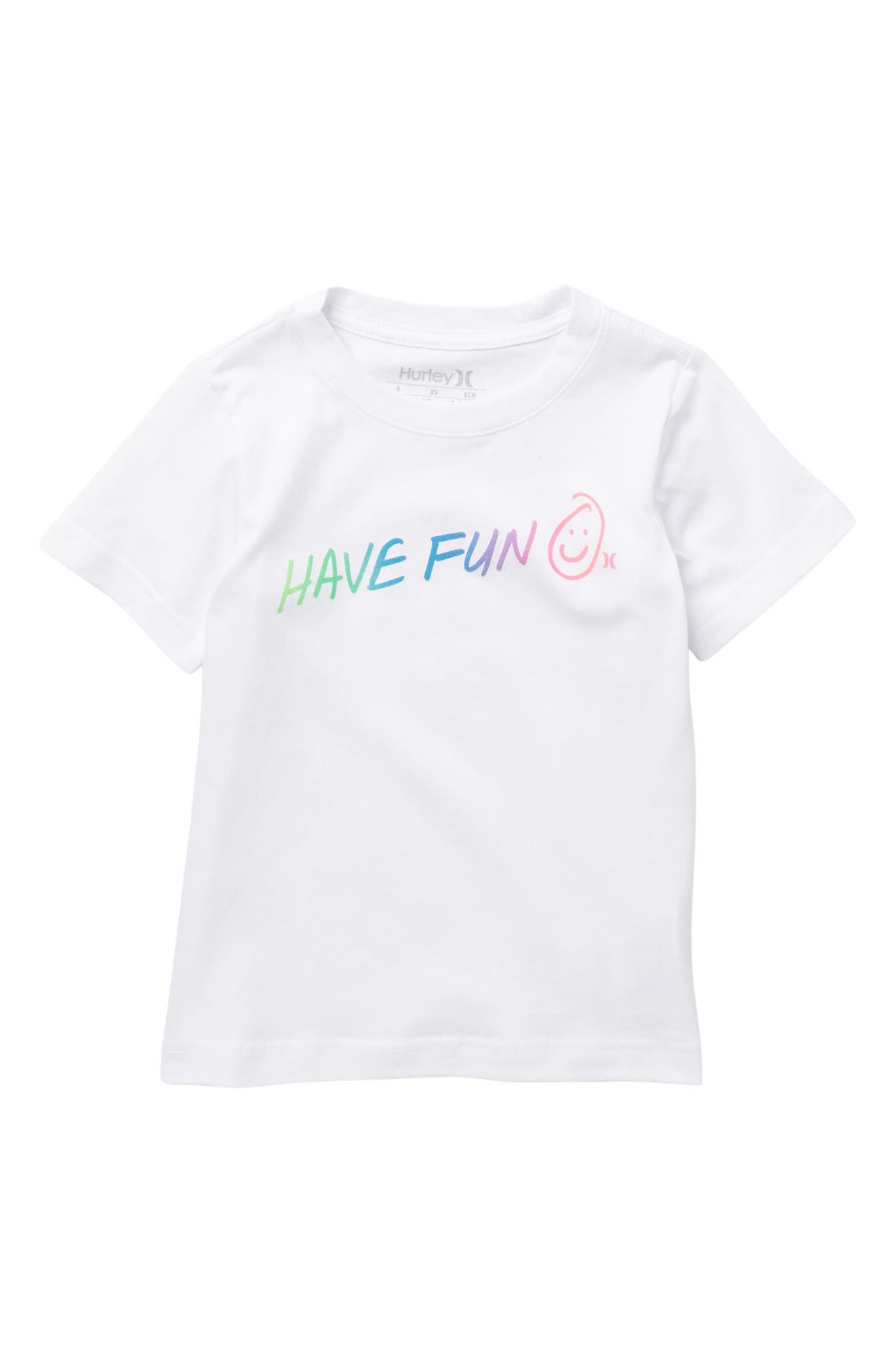 Hurley Kids' Have Fun T-shirt In White 