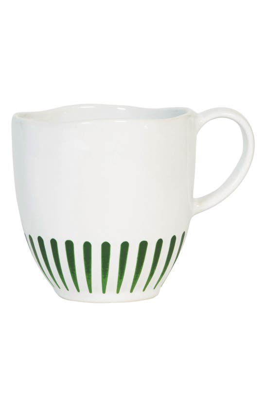 Shop Juliska Sitio Stripe 4-piece Place Setting In Basil