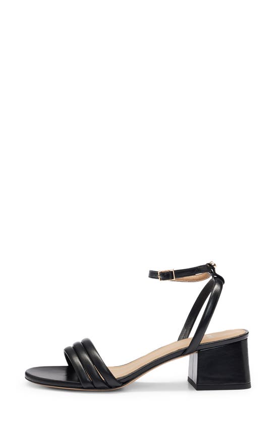 Hugo Boss Melanie Ankle Strap Sandal In Black