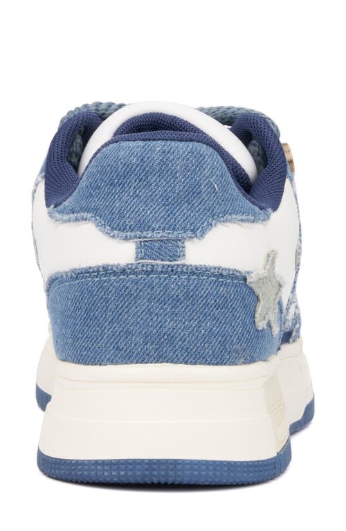 Olivia Miller Stars Chunky Sneaker In Denim