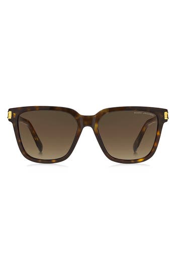 Marc Jacobs 57mm Square Sunglasses In Brown