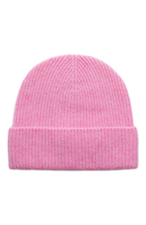 Shop & Other Stories Cashmere Cuffed Beanie In Pink Medium