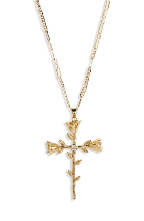 Child of Wild Rosa Sacra Pendant Necklace in Gold at Nordstrom