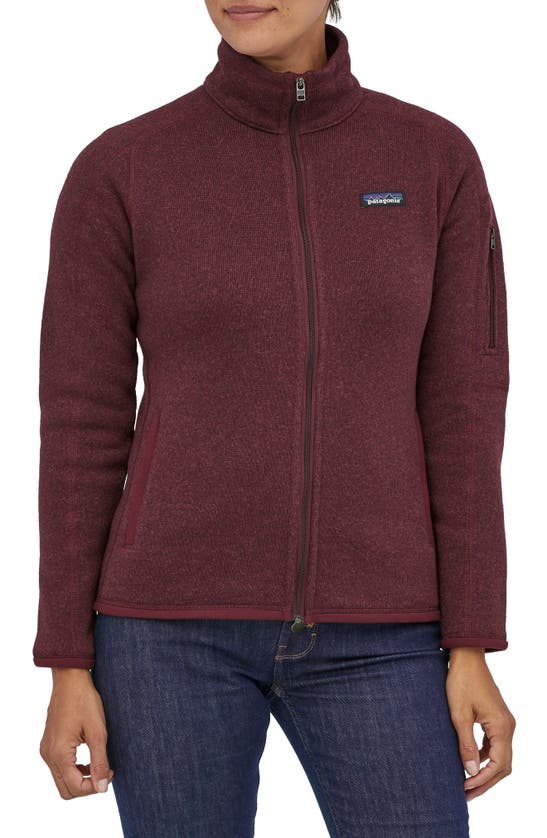 Patagonia Women's Better Sweat Jacket - Chicory Red - Clothing