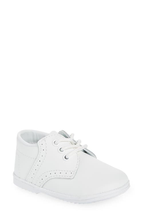 L'AMOUR James Lace-Up Shoe in White