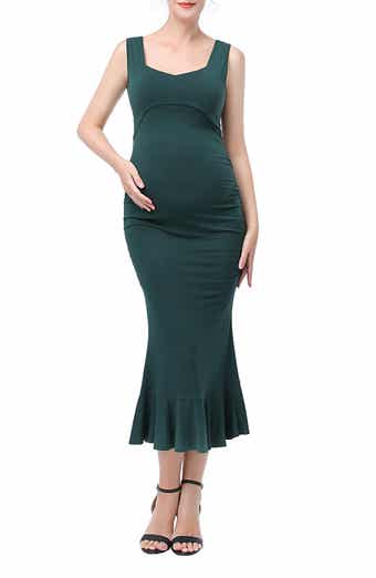 Tiffany Rose Amelia Lace Maternity Dress, Claret