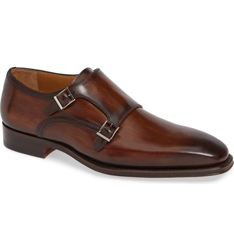 Magnanni Landon Double Strap Monk Shoe (Men) | Nordstrom