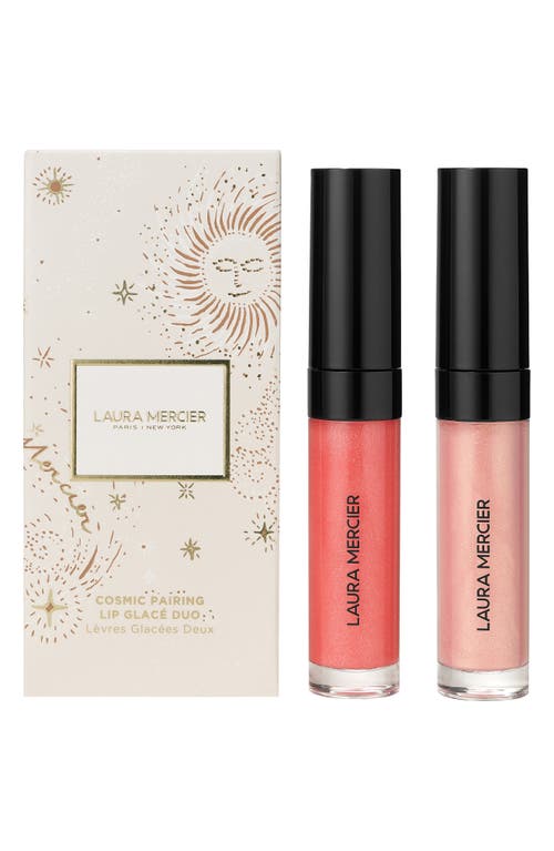 Laura Mercier Cosmic Pairing Lip Glacé Duo $58 Value