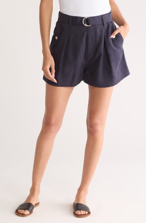 Robyn Belted High Rise Shorts