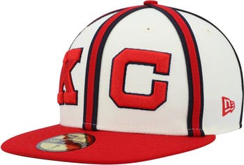 Men's New Era Gray Detroit Stars Cooperstown Collection Turn Back The Clock  59FIFTY Fitted Hat