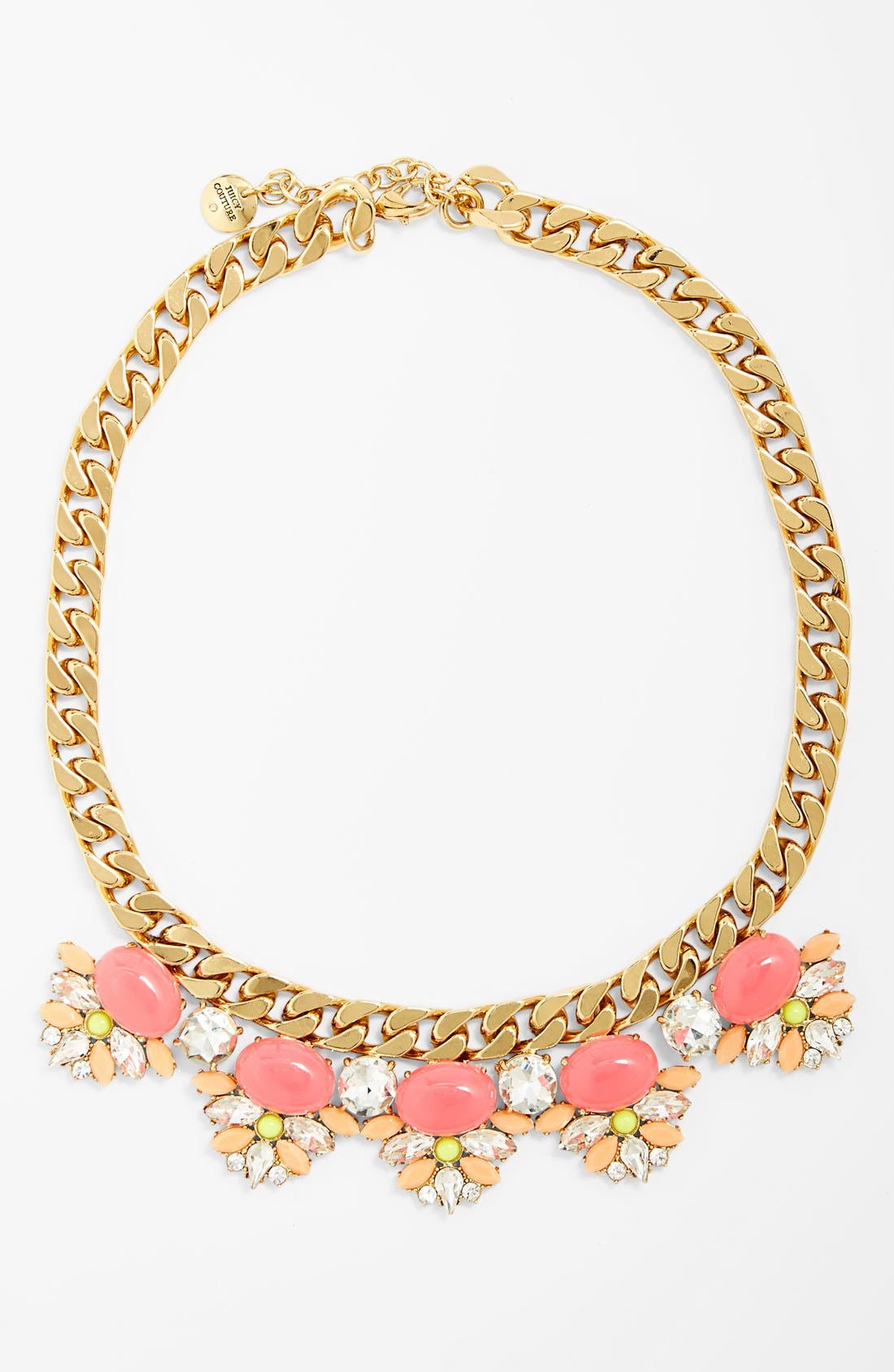 Juicy Couture Haute Hue Cluster Frontal Necklace Nordstrom   9938d295 5ce3 485a Bc42 C37413f23073 