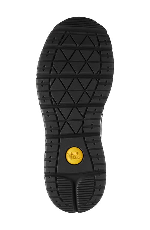 Samuel Hubbard Camino Water Resistant Walking Shoe In Charcoal Nubuck