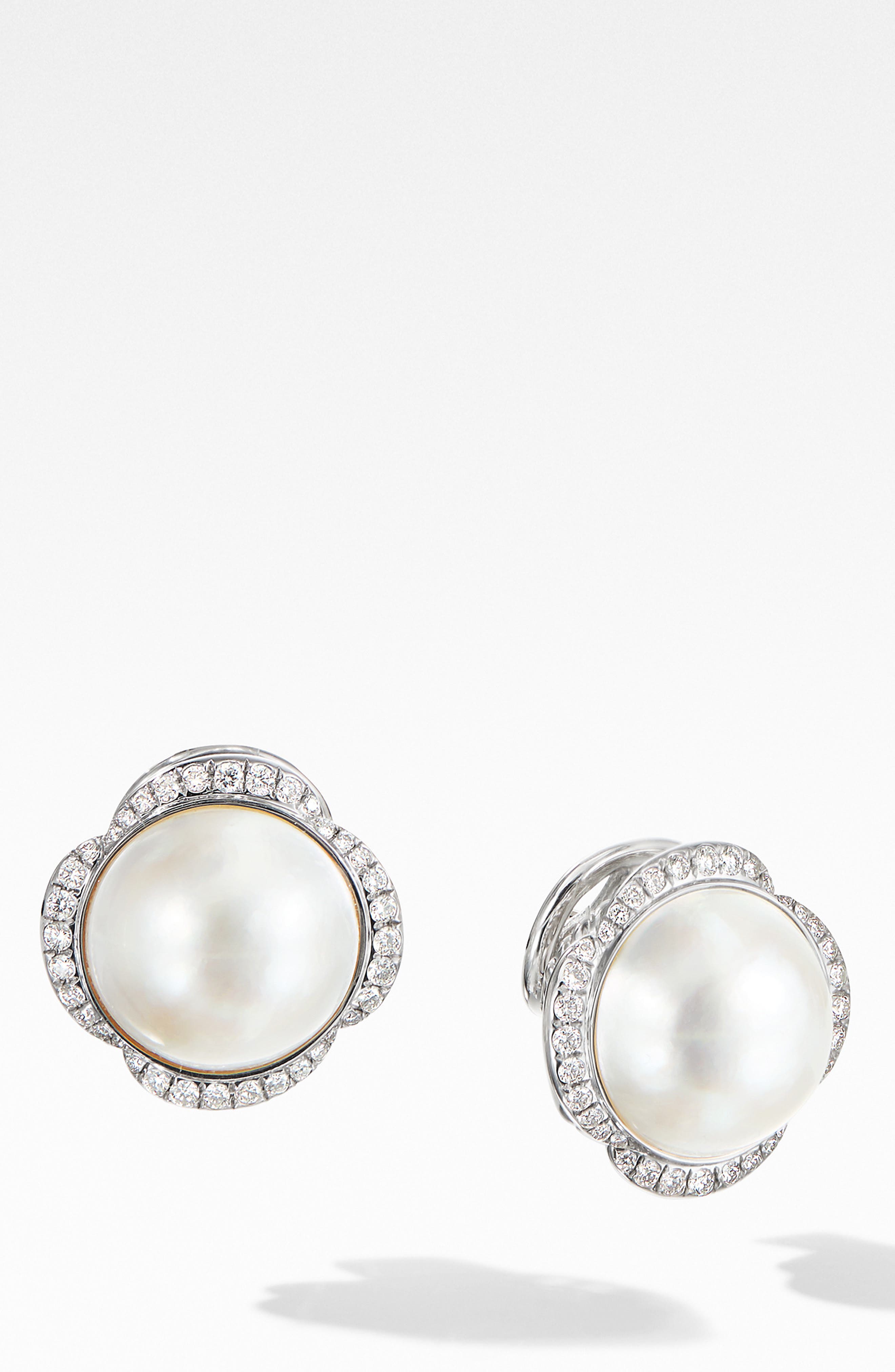 David Yurman Continuance Pearl Stud Earrings Nordstrom   993adf51 6840 4af6 Ae01 Cca939cf6595 