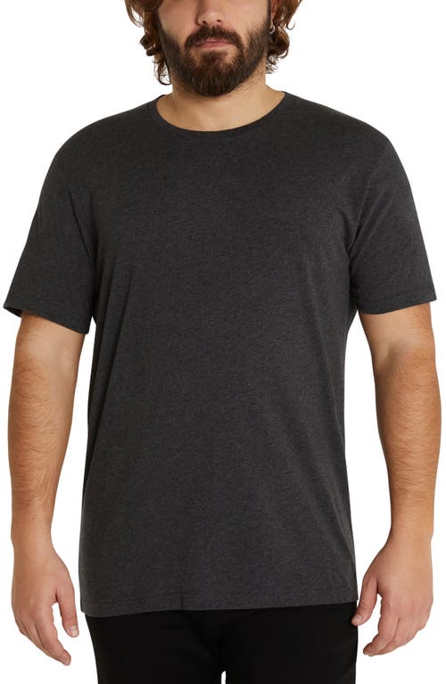 Johnny Bigg Essential Crewneck T-Shirt in Charcoal