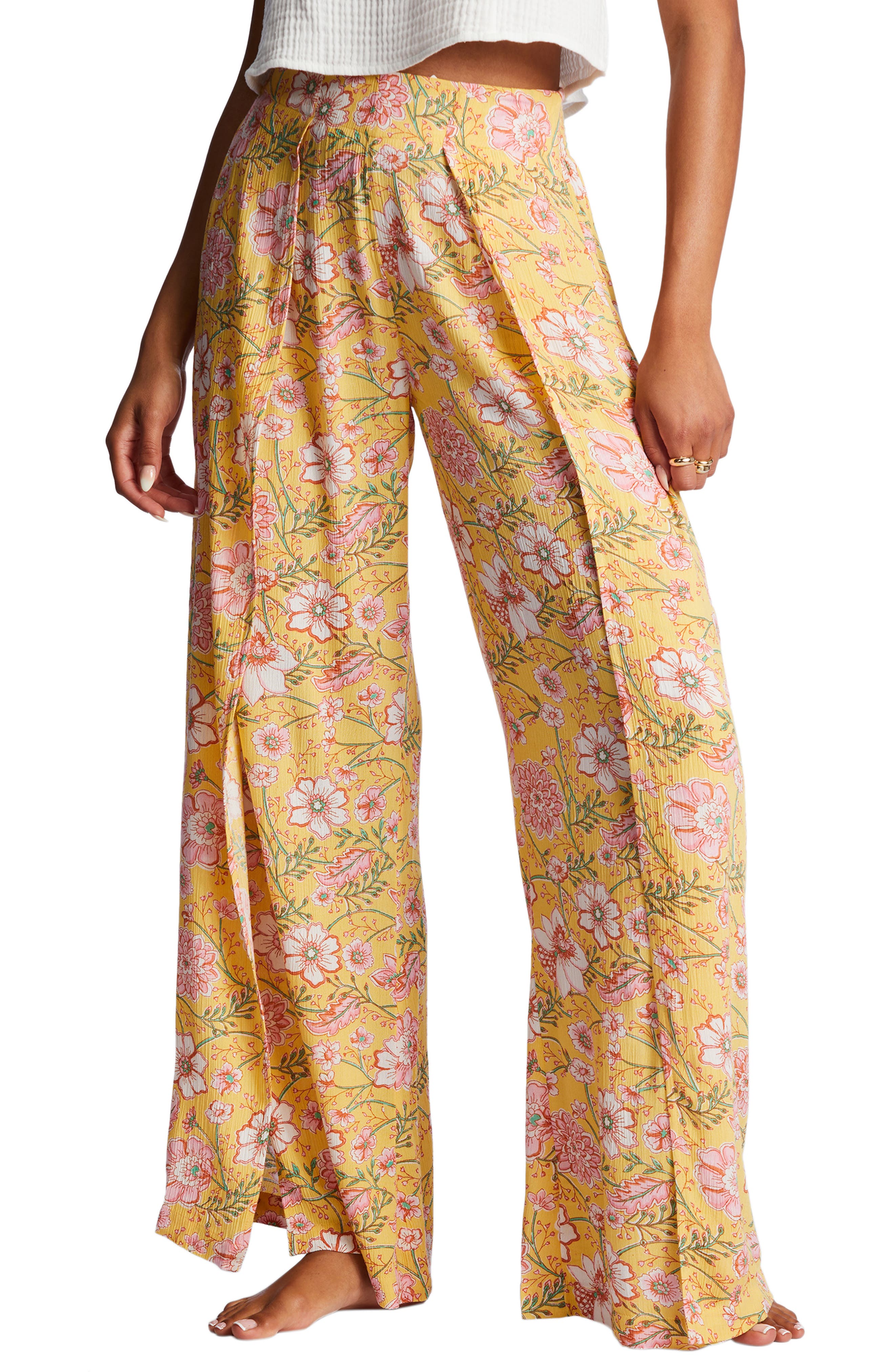 billabong floral pants