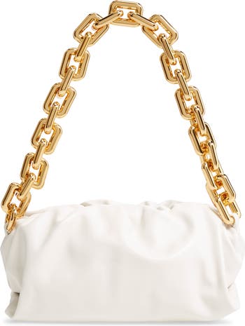 gold chain shoulder bag