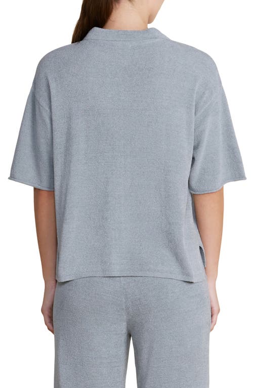 BAREFOOT DREAMS BAREFOOT DREAMS® COZYCHIC® ULTRA LITE® SHORT SLEEVE BUTTON-UP SHIRT
