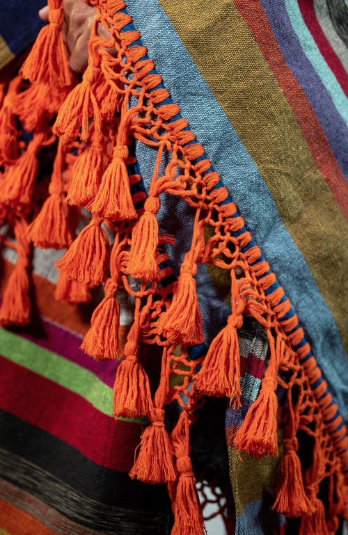 Verve Culture Mexican Blanket In Multicolor
