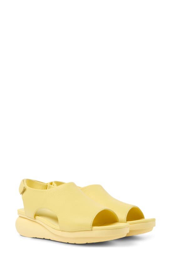 Shop Camper Balloon Wedge Sandal In Light Pastel