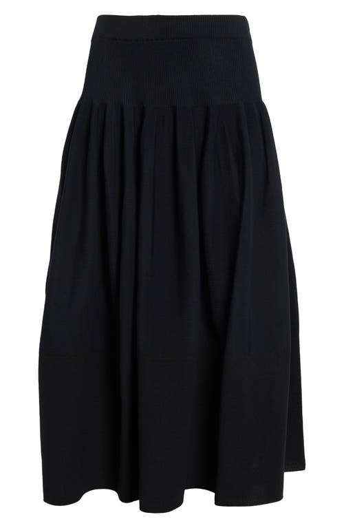 Shop Cfcl Rivulet Sweater Skirt In Black