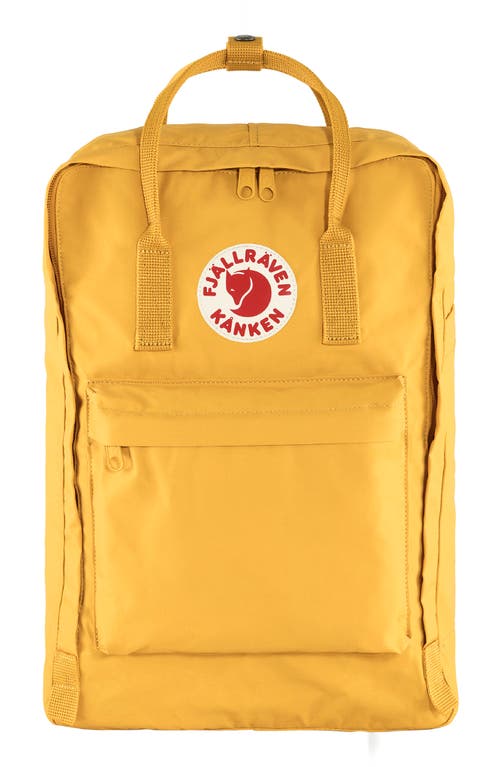 Fjällräven Kånken 17-Inch Laptop Backpack in Ochre at Nordstrom