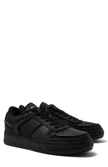 Lacoste L001 Crafted 12 Sneaker In Blk/blk