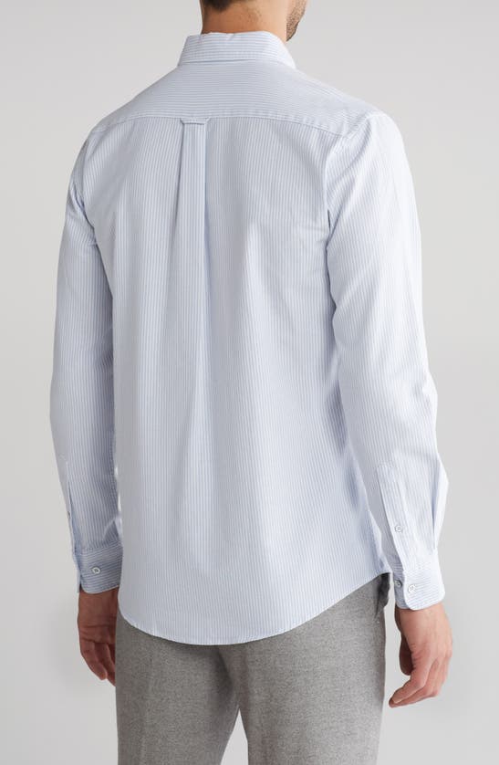 Rodd & Gunn Rockwood Stripe Button-down Shirt In Blue Stripe