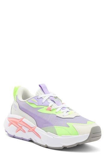 Shop Puma Spina Nitro™ Sneaker In Spring Lavender-speed Green