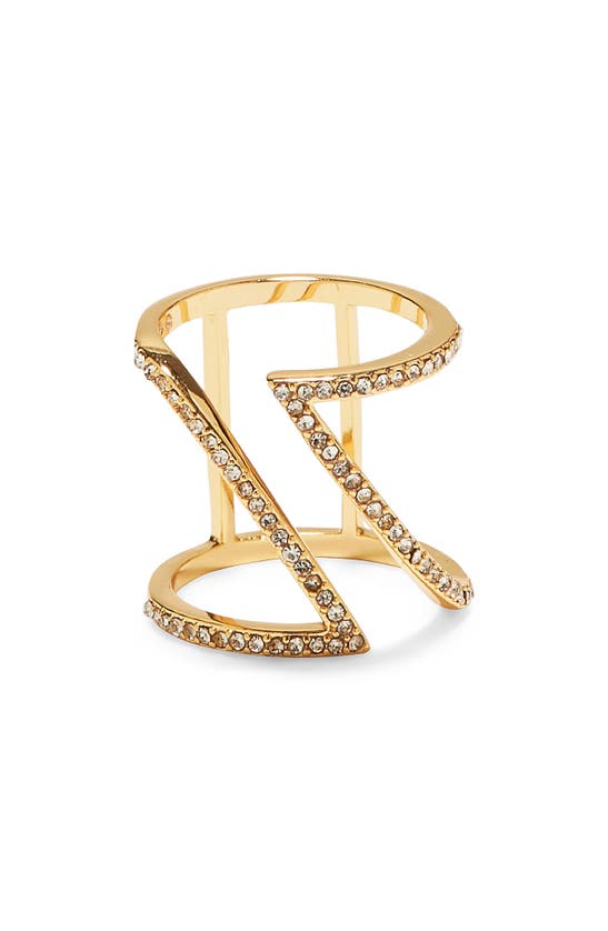Vince Camuto Pave Ring In Gold