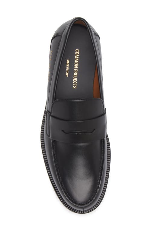 Common Projects Penny Loafer In Black