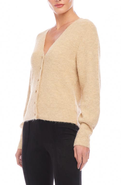 Shop Fifteen Twenty Kennedy Cardigan In Oatmeal