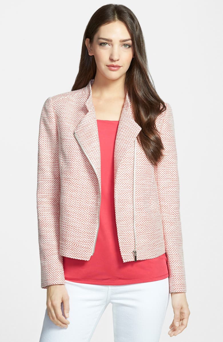 Classiques Entier® Tweed Front Zip Jacket (Regular & Petite) | Nordstrom