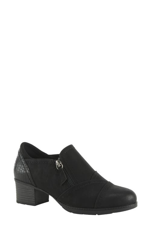 Shop Spring Step Ellena Water Resistant Bootie In Black