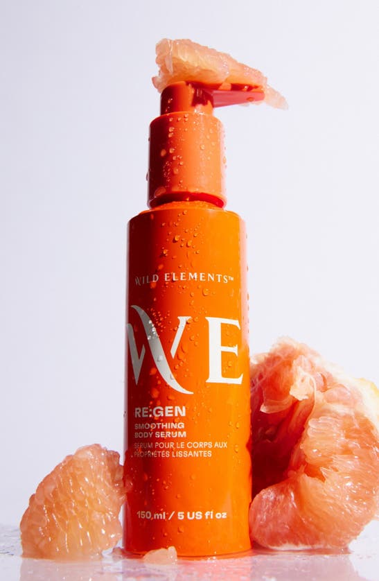 Wild Elements Re:gen Smoothing Body Serum In Bottle