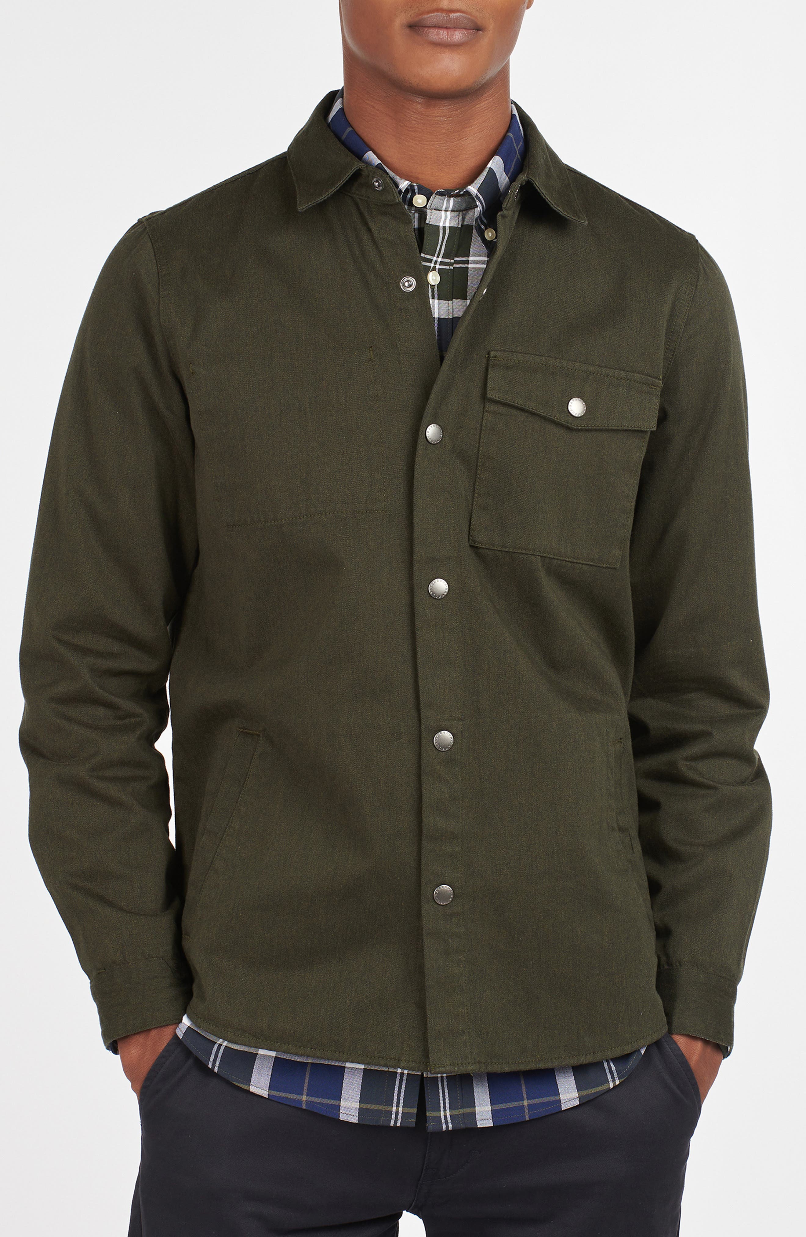 barbour shirt jacket