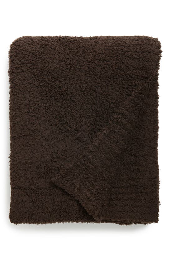 Barefoot Dreams Cozychic™ Throw Blanket In Espresso