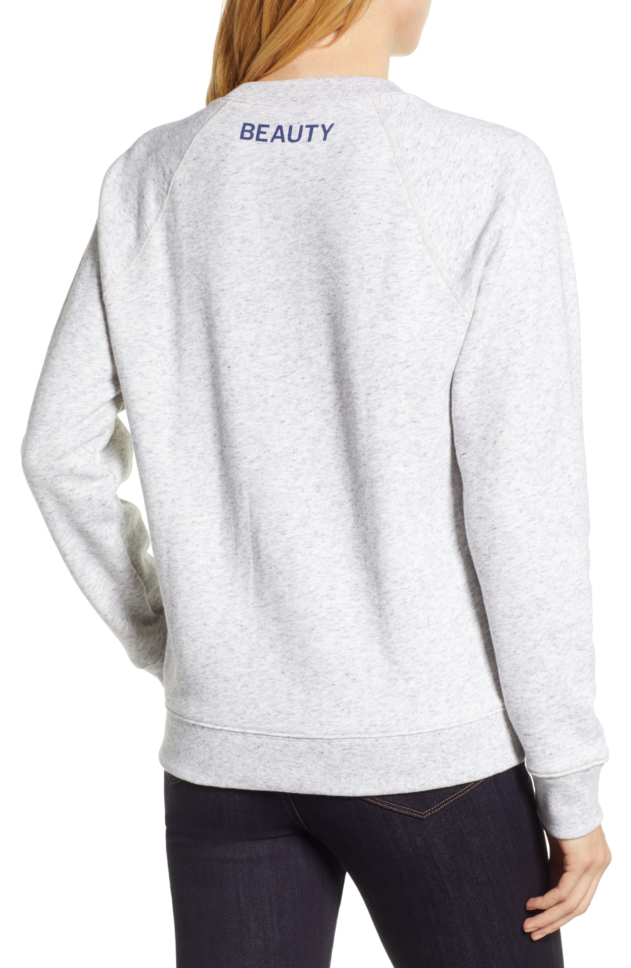 j crew beaute sweatshirt