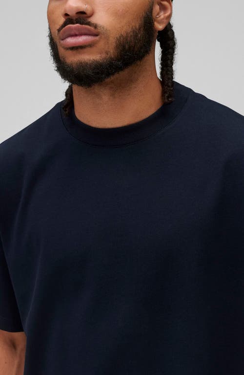 Reigning Champ T-shirt Midweight Jersey In Navy