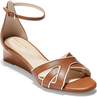 Cole Haan Hana Grand Wedge Sandal B - Brown